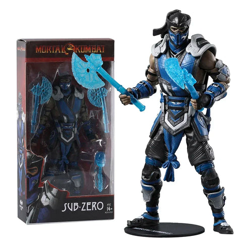 Scorpion Sub-Zero Mortal Kombat 7 inch Action Figure