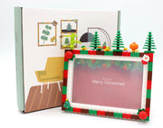 Christmas picture frame DIY children's building blocks handmade creative picture frame table 6 "7" activity gift educational toy