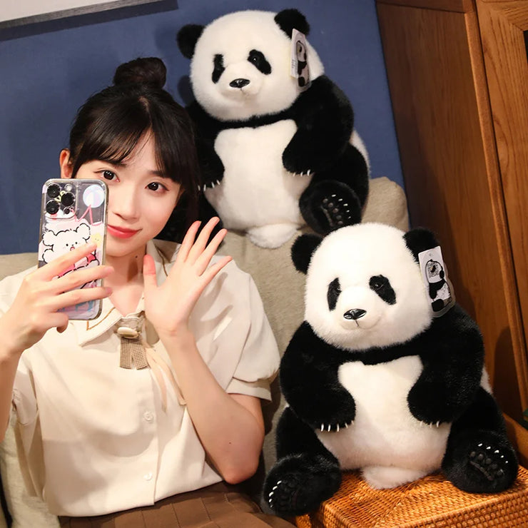 LineOlly Panda HuaHua Stuffed Plushie Doll
