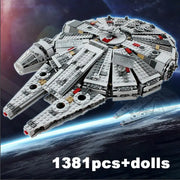New Millennium Spaceship 1381 pieces – Force Awakens Star Destroyer Building Block Model Kit