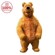Inflatable Martha Bear Brown Bear Giant Costume Adult Walking Mascot