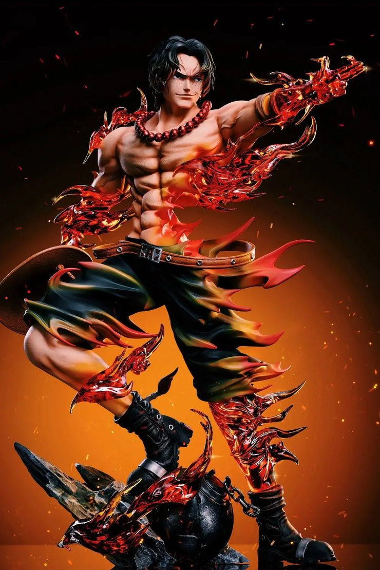 One Piece Portgas D. Ace PVC Figure – Anime Collectible Statue