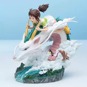 Spirited Away Chihiro & Haku PVC Figure – Studio Ghibli Anime Collectible Statue