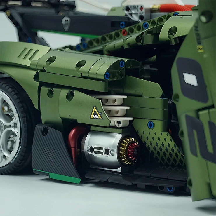 MOC 10628 Technical Koenigsegg Building Brick Set 3838 Pcs