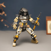 Xenomorph Model Ultimate Predator Action Figure Building Blocks Set Halloween DIY Aliens Toys for Kids Christmas Gifts Ornamant