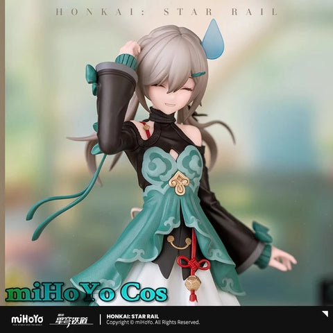 Honkai Star Rail Qingque 1/10 Cosplay Desktop Collection Ornament – Anime Cartoon Accessory, Perfect Halloween Gift