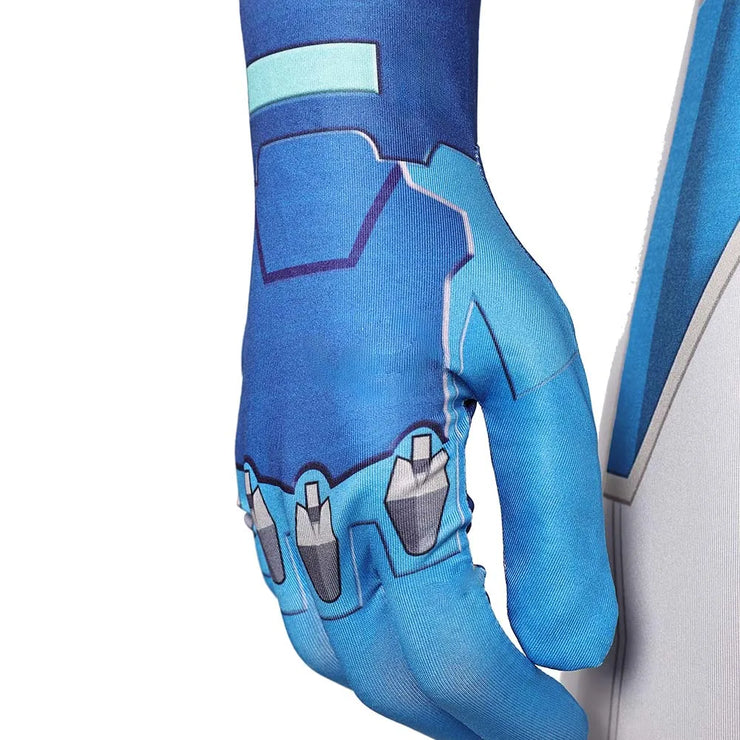 Torch Human Cosplay Costume – Fantasy Jumpsuit for Adult Men, Inspired by Game Rival Superhero for Roleplay and Party Events