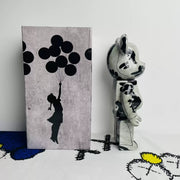 BE@RBRICK 400% 28cm Banksy Girl With Balloon Collection Doll