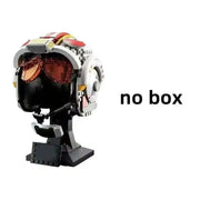 Star Wars Model Figure Stormtrooper Vader Tie Fighter Pilot Helmet Series  Building Blocks Brick Set