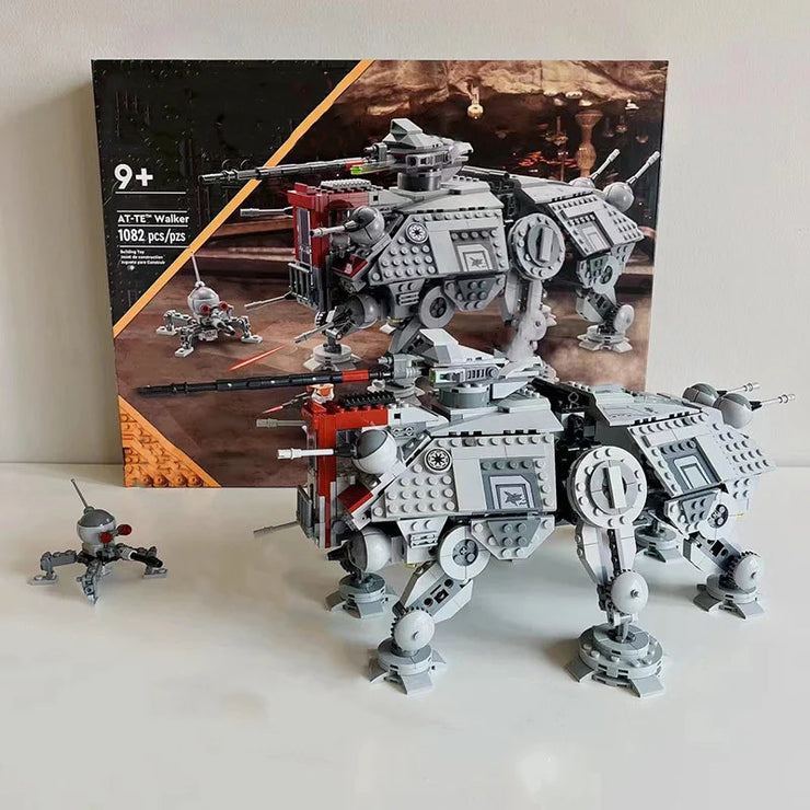 Compatible 75337 AT-TE Walker – 1082-Piece Building Block Model Kit for Kids & Adults