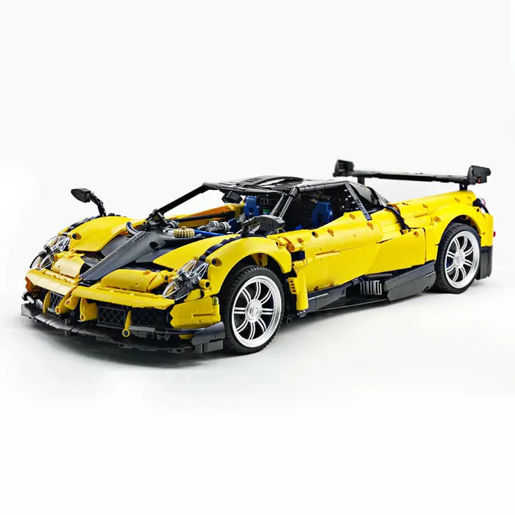 MOC 002 Super Sports Car Hypercar Huayra Model Building Blocks 4708 Pcs