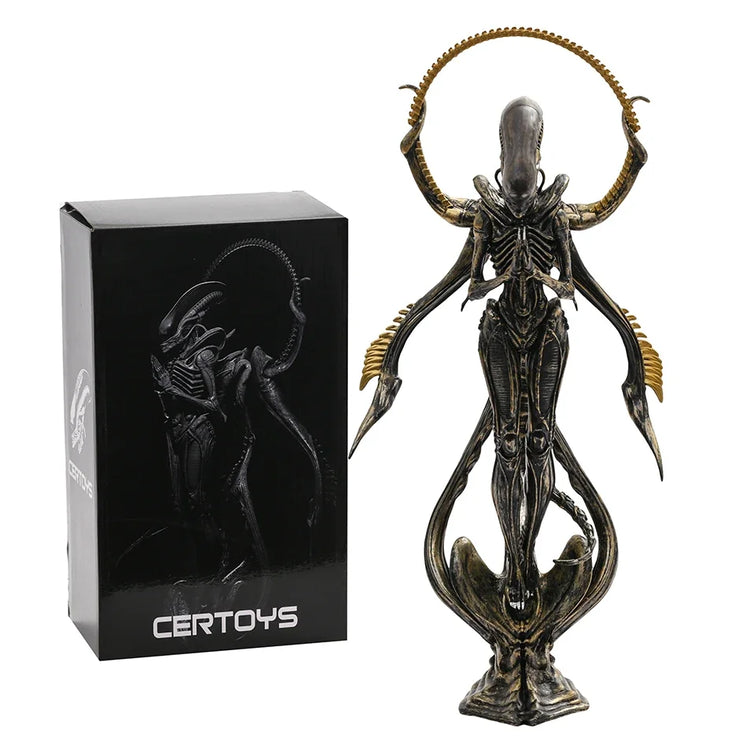 Alien Xenomorph Buddhism Excellent Figure Model Statue Toy Collectibles Gift