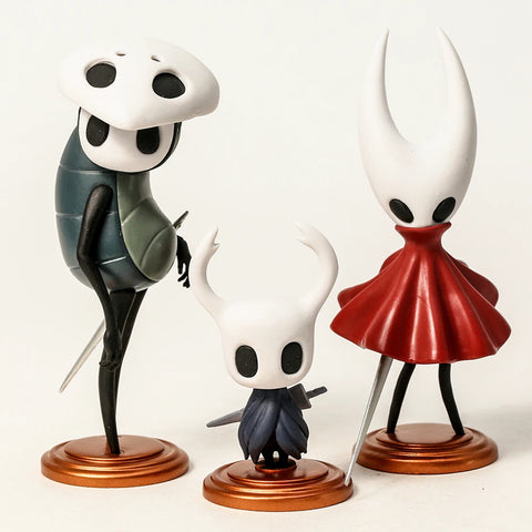 Hollow Knight Silksong Hornet Quirrel Game Figures Collectible Model Dolls Gifts 3pcs/set