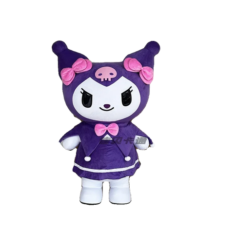 Giant Kuromi & My Melody Mascot Costume – Inflatable Hello Kitty Character Cosplay for Advertising, Carnival & Events
