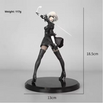 NieR: Automata YoRHa Type A2, 2B & 9S PVC Figure Set – Anime Collectible Statues