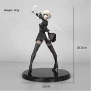 NieR: Automata YoRHa Type A2, 2B & 9S PVC Figure Set – Anime Collectible Statues