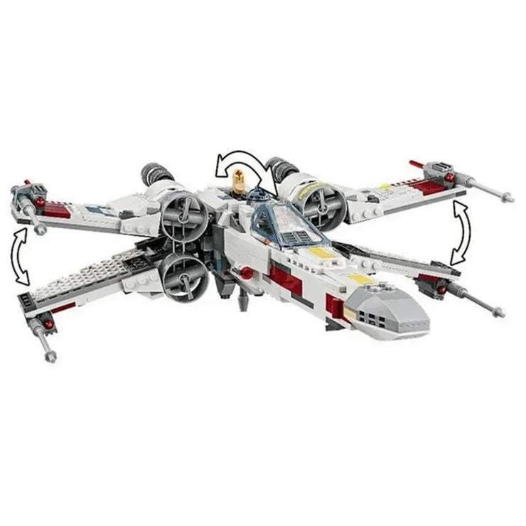 490PCS MOC 75301 X-Wing Starfighter – Space Program Building Block Model Kit