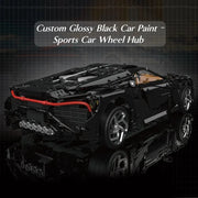 MOC 13163 High-Tech Super Car La Voiture Noire Building Blocks 4688 Pcs