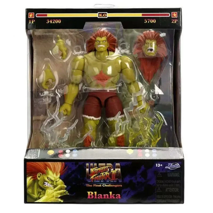 Jada Toys Street Fighter Blanka Sagat Vega Wave 4 Action Figure Collectible Model Statue