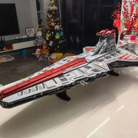 UCS Venator Class 5374 pieces Republic Attacks MOC 75367 Cruiser Building Set Blocks