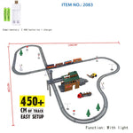 High-Speed Electric Train Set – Realistic Rail Model with Tracks for Kids to Assemble