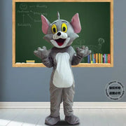 Tom & Jerry Mascot Costume Set – Cartoon Cosplay for Advertising, Parties, Carnival & Halloween Events