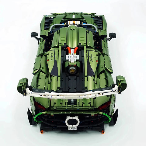 MOC 10628 Technical Koenigsegg Building Brick Set 3838 Pcs