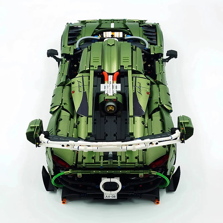 MOC 10628 Technical Koenigsegg Building Brick Set 3838 Pcs