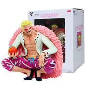 One Piece Donquixote Doflamingo 15cm PVC Figure – Shichibukai Devil Fruit Statue Collectible