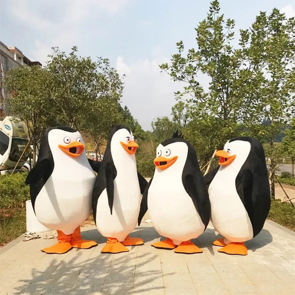 Penguin Mascot Costume – Cartoon Character Cosplay for Advertising, Parties & Carnival Performances