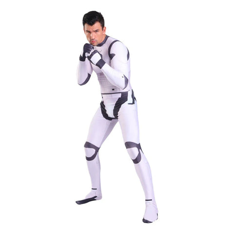 Storm Trooper Cosplay Jumpsuit Outfit