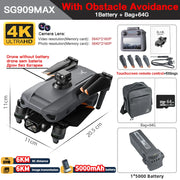 ZLL SG909 SG909MAX Professional Drone With 4K Camera GPS 3-Axis Gimbal 360 Obstacle Avoidance Touch Screen FPV Brushless RC Drone