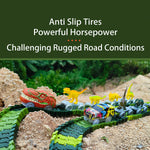 Dinosaur World Road Race Track Set – Flexible Track with Dinosaur Toys and Racing Car for Kids