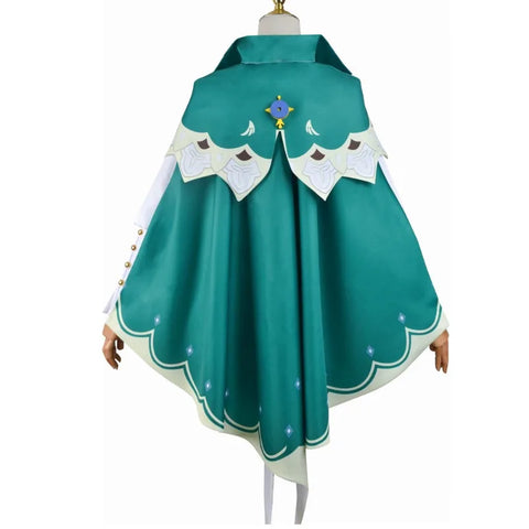 Genshin Impact Venti Cosplay Costume Wig Dress