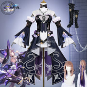 Herta Cosplay Costume – Honkai: Star Rail Outfit with Wig and Shoes for Women’s Role Play and ComicCon Events