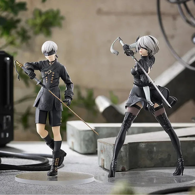 NieR: Automata YoRHa Type A2, 2B & 9S PVC Figure Set – Anime Collectible Statues
