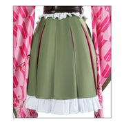 Kanroji Mitsuri Cosplay Costume – Pink Anniversary Dress for Anime Fans, Halloween, Carnival, and Party Events
