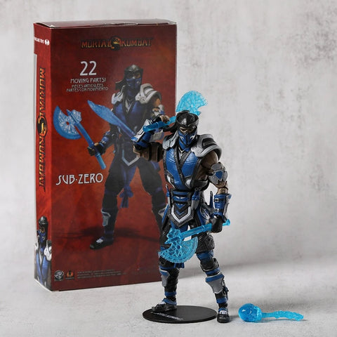 Scorpion Sub-Zero Mortal Kombat 7 inch Action Figure