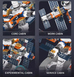Space Station Globe Building Set — Light-Up Display Build (Ages 8+)