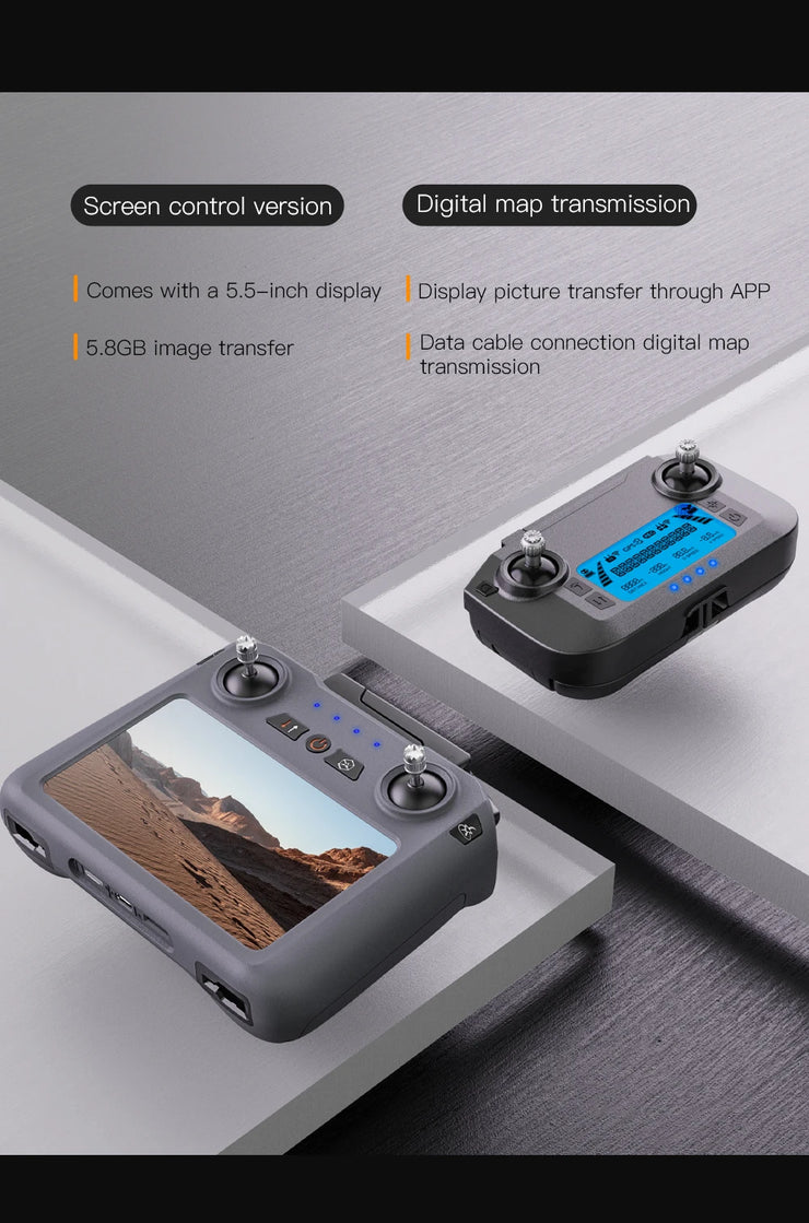 ZLL SG909 SG909MAX Professional Drone With 4K Camera GPS 3-Axis Gimbal 360 Obstacle Avoidance Touch Screen FPV Brushless RC Drone
