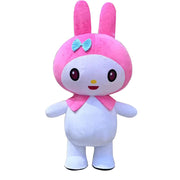 Giant Kuromi & My Melody Mascot Costume – Inflatable Hello Kitty Character Cosplay for Advertising, Carnival & Events