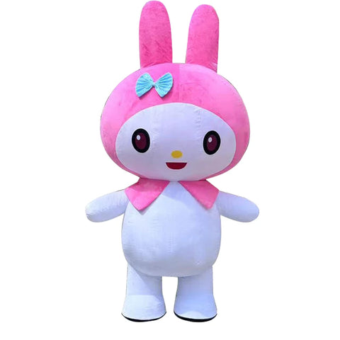 Giant Kuromi & My Melody Mascot Costume – Inflatable Hello Kitty Character Cosplay for Advertising, Carnival & Events
