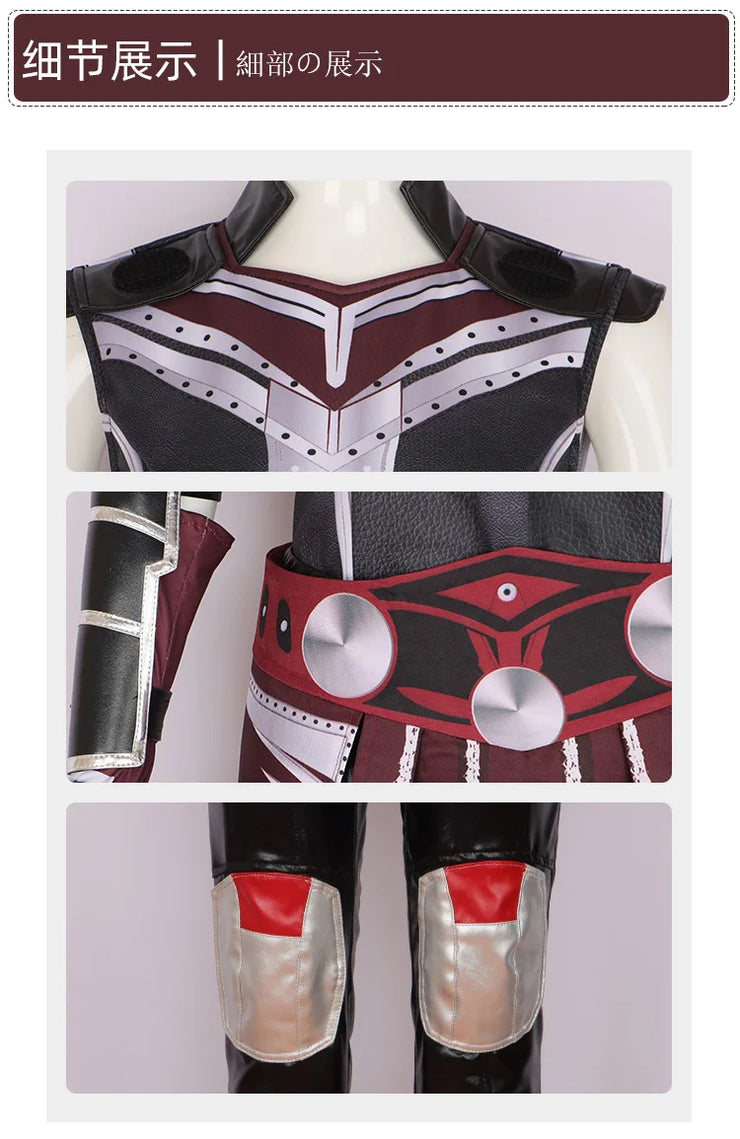 Love and Thunder Female Thunder God Cos Divine Power Thunder God Jane Foster Complete Cosplay