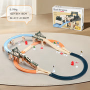 DIY Rail Train Puzzle Set – Assembled Building Block Track Toy for Kids