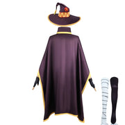 Megumin Cosplay Costume – Anime Sorceress Dress with Wig for Women, Perfect for Halloween and Cosplay Events