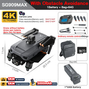 ZLL SG909 SG909MAX Professional Drone With 4K Camera GPS 3-Axis Gimbal 360 Obstacle Avoidance Touch Screen FPV Brushless RC Drone