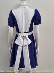 Alice Princess Cosplay Dress – Maid Apron Costume from Madness Returns for Women & Girls Halloween or Party Wear