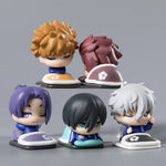 Blue Lock Onemutan vol.2 Figure Seishiro Nagi Reo Mikage Rin Rensuke Sae Set