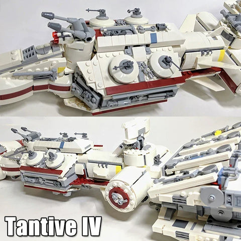 1792PCS The Tantive IV Rebel Blockade Runner Model MOC Building Blocks Bricks