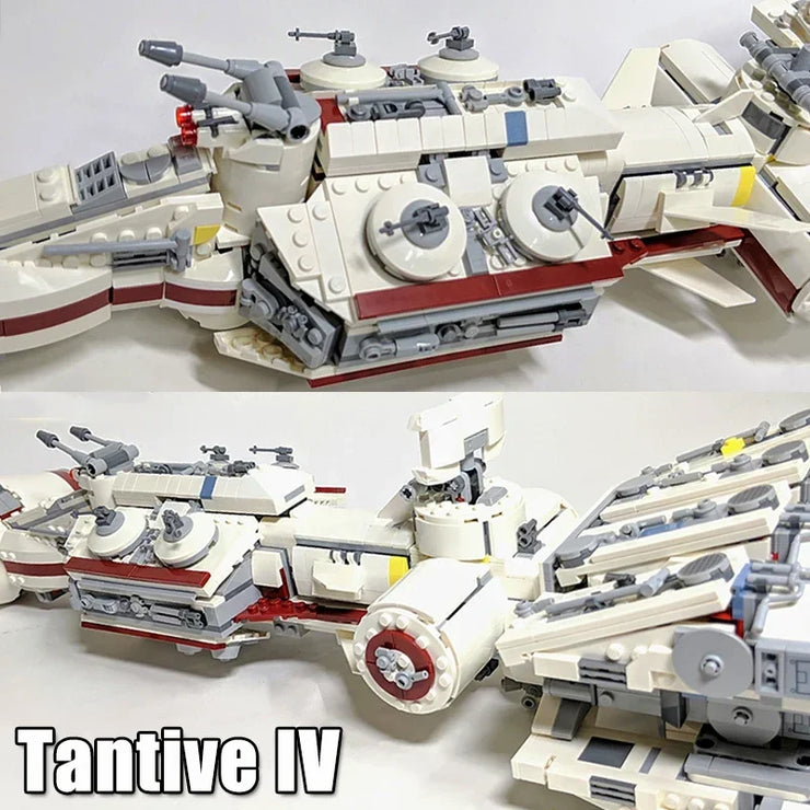 1792PCS The Tantive IV Rebel Blockade Runner Model MOC Building Blocks Bricks